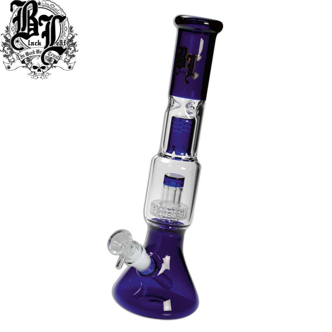 Perkolatorbong, Black Leaf®, Multi-Level, Blau